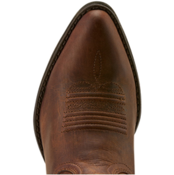 2025 Ariat Womens Maggie J Toe Western Boot 10061308 - Sassy Brown